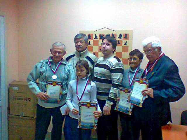 Победители и призеры Чемпионата Клуба по шахматам